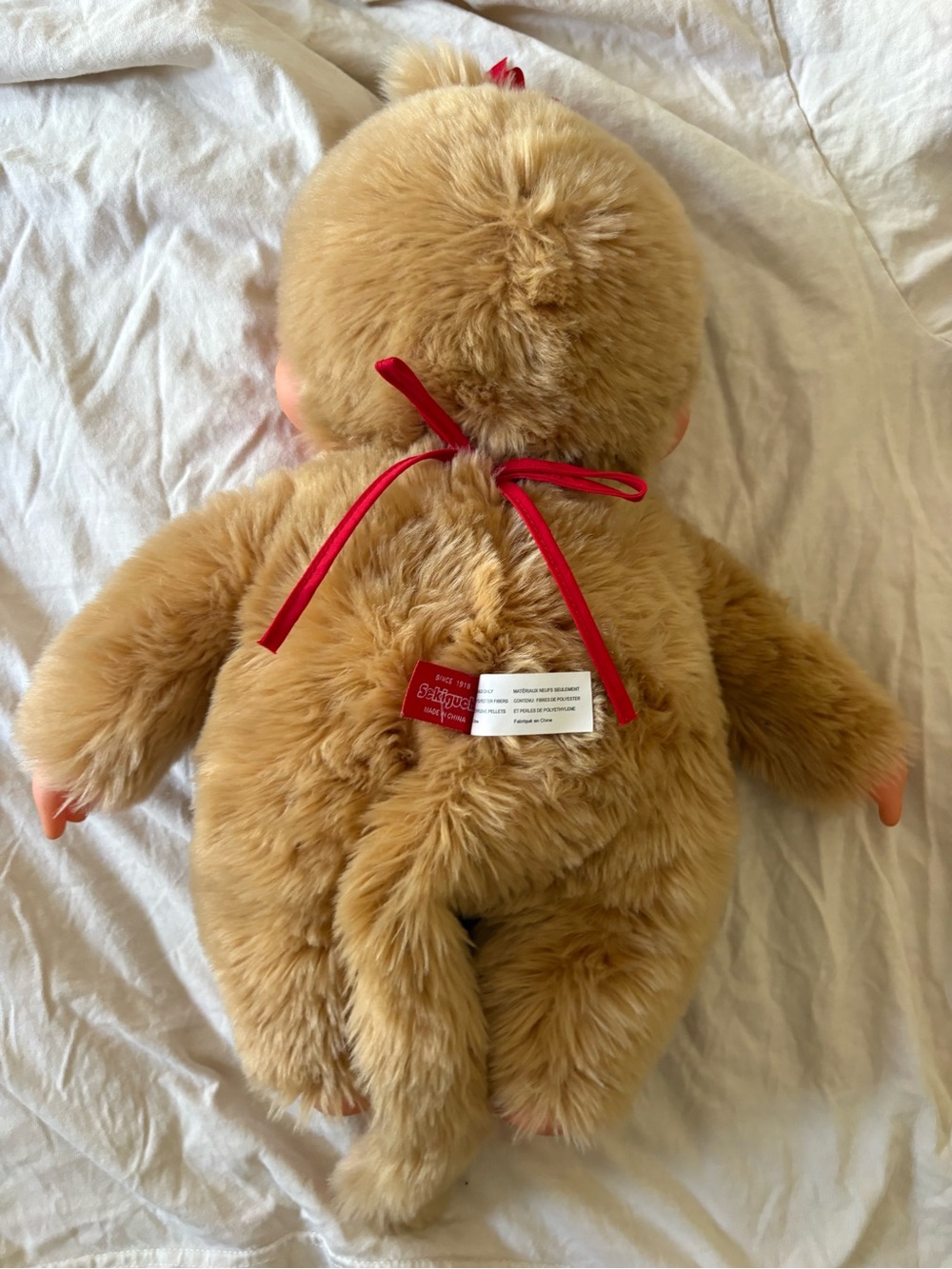 monchhichi large size blonde girl doll - Picture 3 of 5